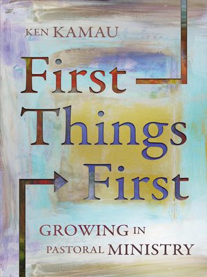 cover image of First Things First
